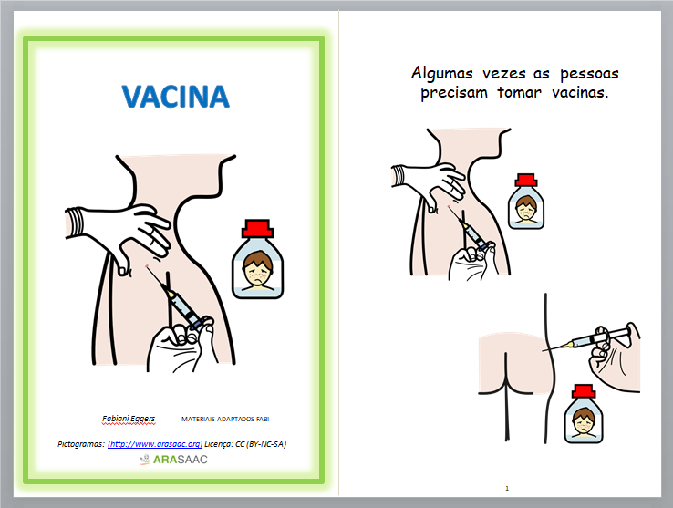 Minibook - Histórias sociais sobre saúde