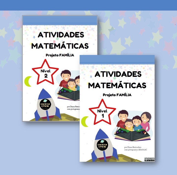 Cadernos de Matemática agrupados por projetos