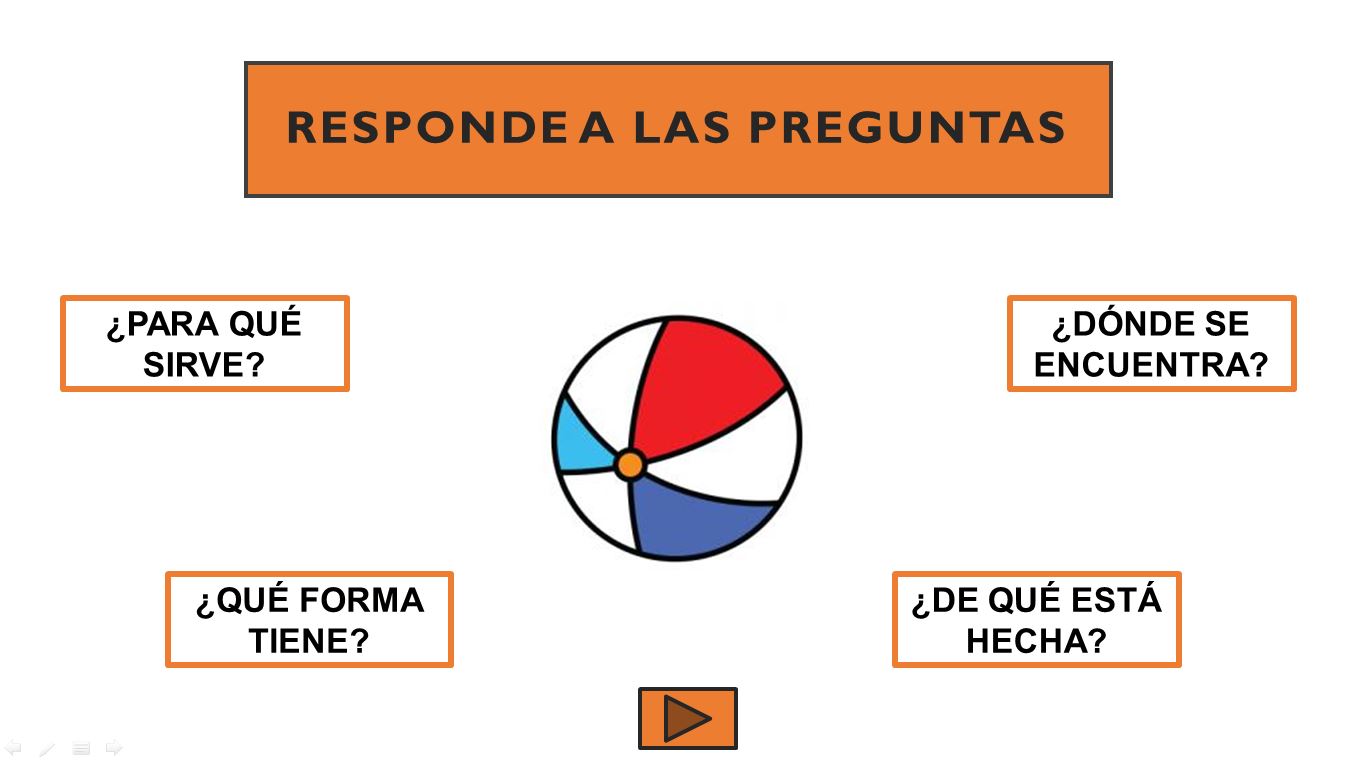 Preguntando - Trabajamos el vocabulario y la expresión oral.