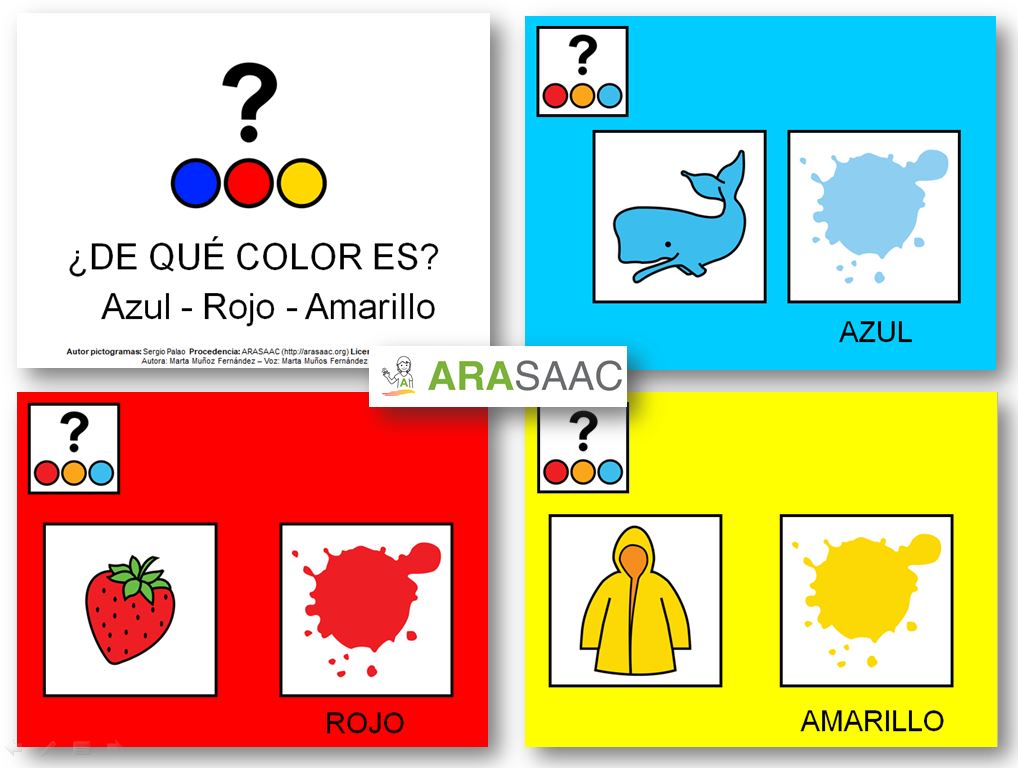¿De qué color es? 