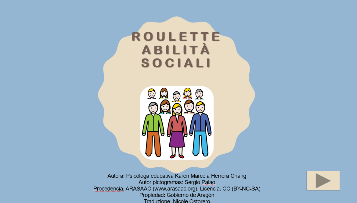 Roulette delle abilità sociali