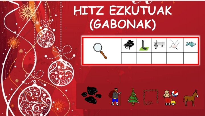 Hitz ezkutuak/Palabras escondidas