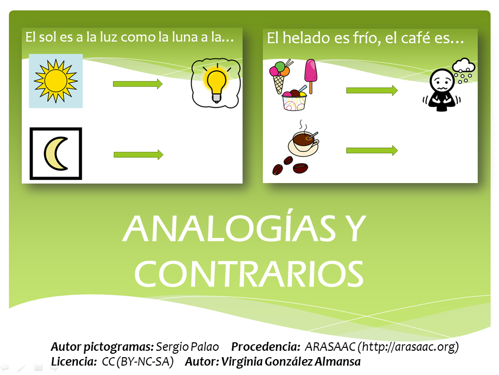 Léxico - Analogías y contrarios