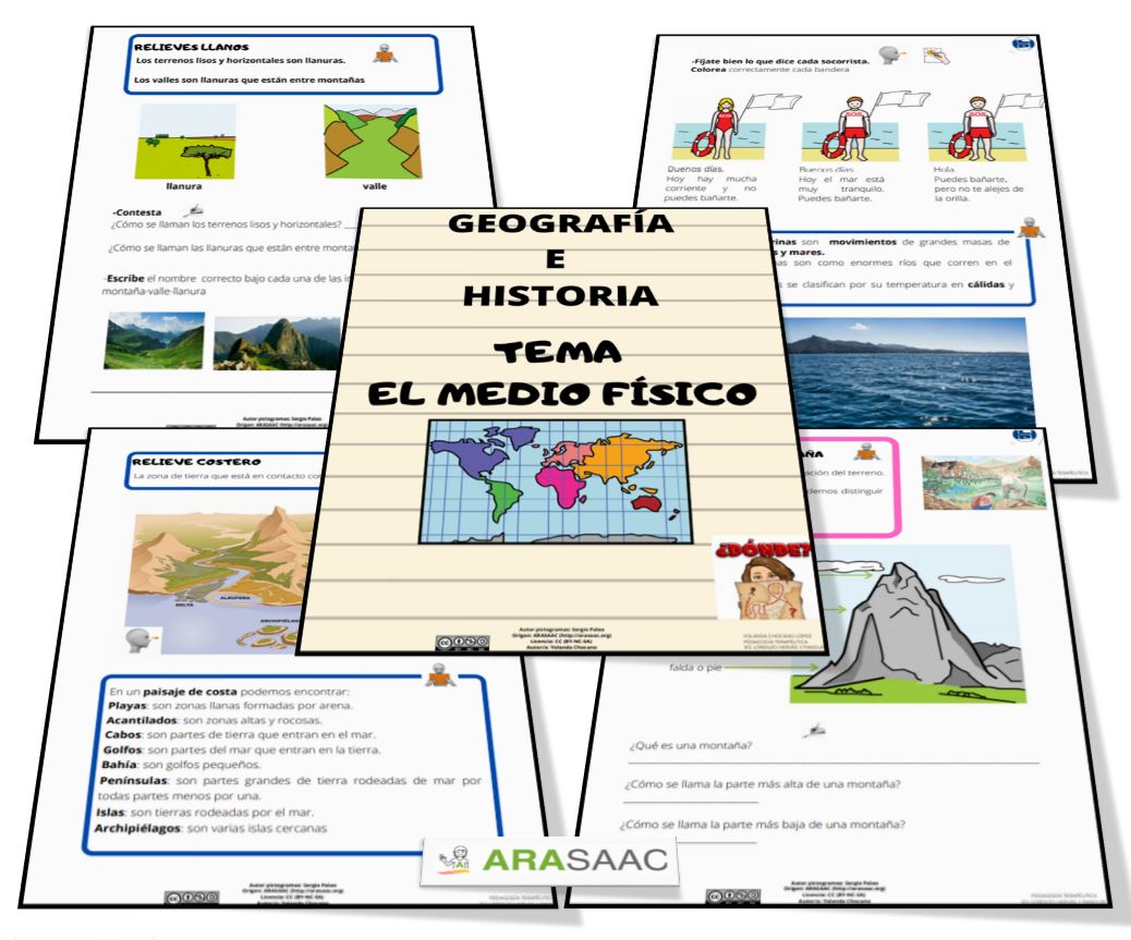 Adaptación curricular 1ª ESO - El medio físico