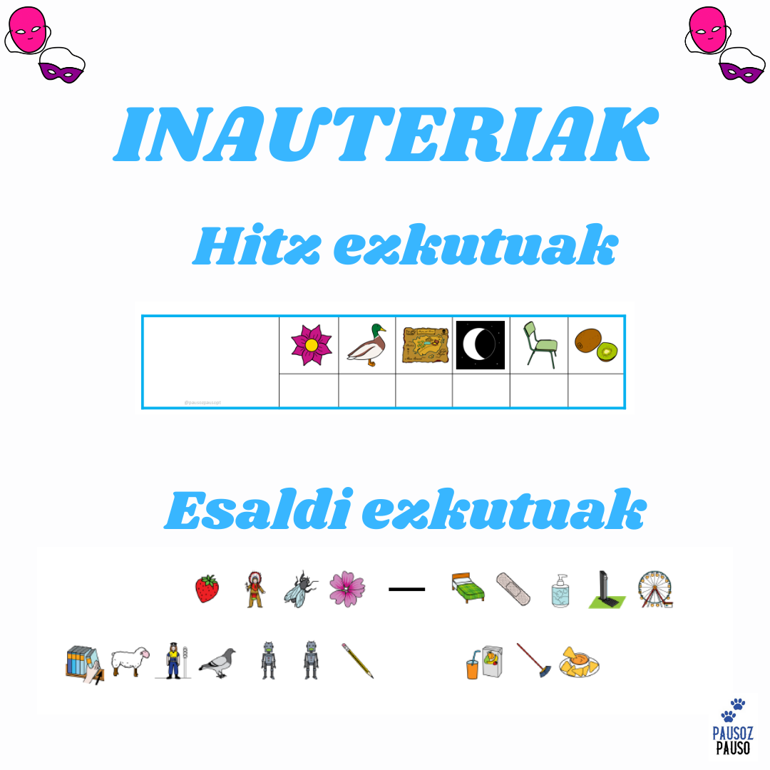 Euskal Herriko Inauteriak - Hitz eta esaldi ezkutuak