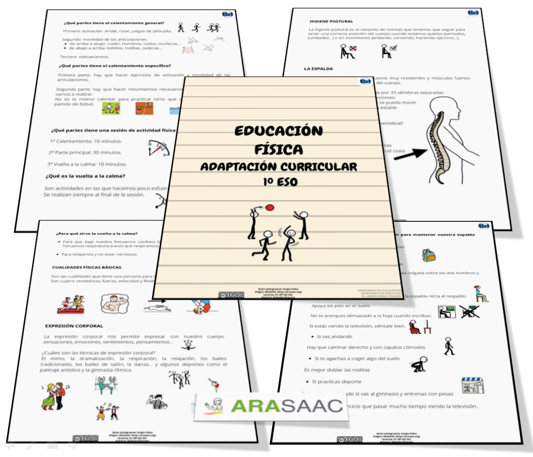 Adaptación curricular 1ª ESO - Educación Física