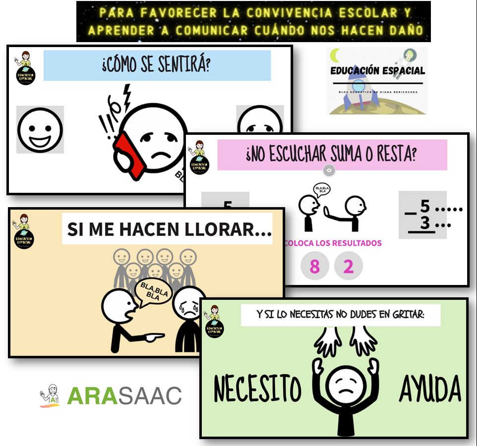 Actividades para favorecer la convivencia escolar y aprender a comunicar si nos hacen daño: