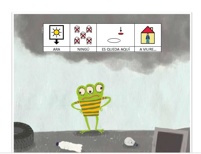 CONTE ADAPTAT "GRANOTA DE TRES ULLS" I LA IMPORTÀNCIA DE CUIDAR DEL MEDI AMBIENT