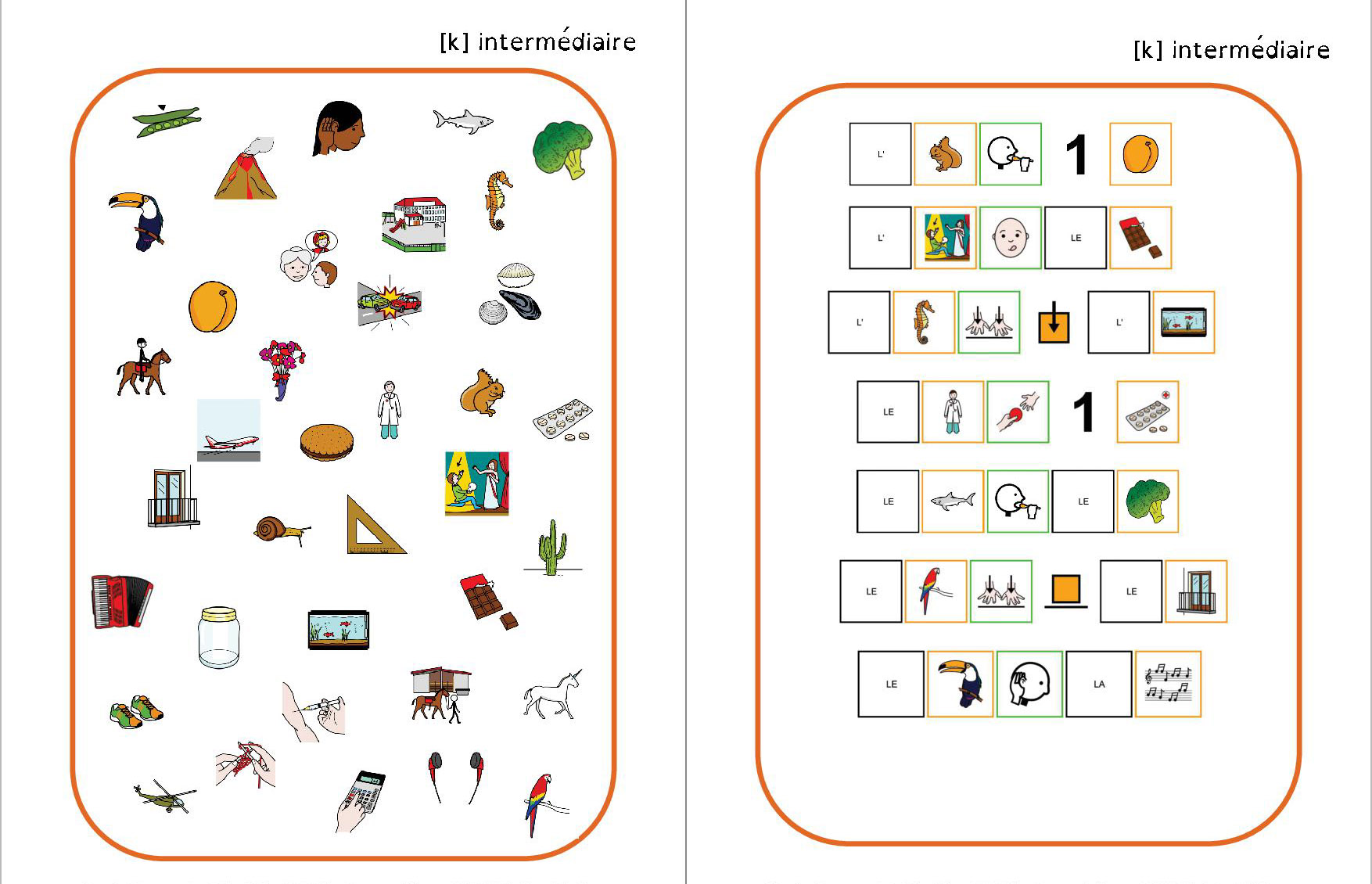 Fiche D Articulation K G T Kr Gr Tr Pictofacile Com