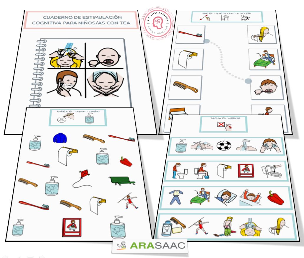 Cuaderno de estimulación cognitiva - Autonomía Personal 