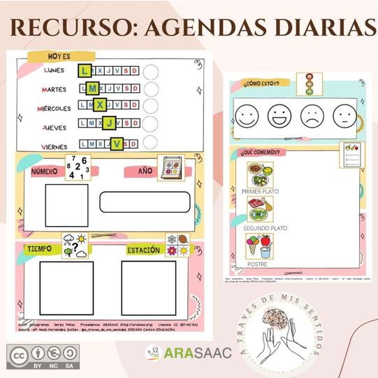 AGENDA DIARIA ADAPTADA