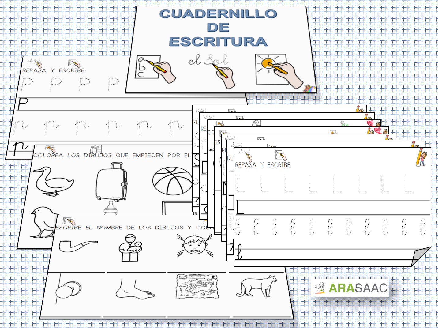 Cuadernillo de escritura