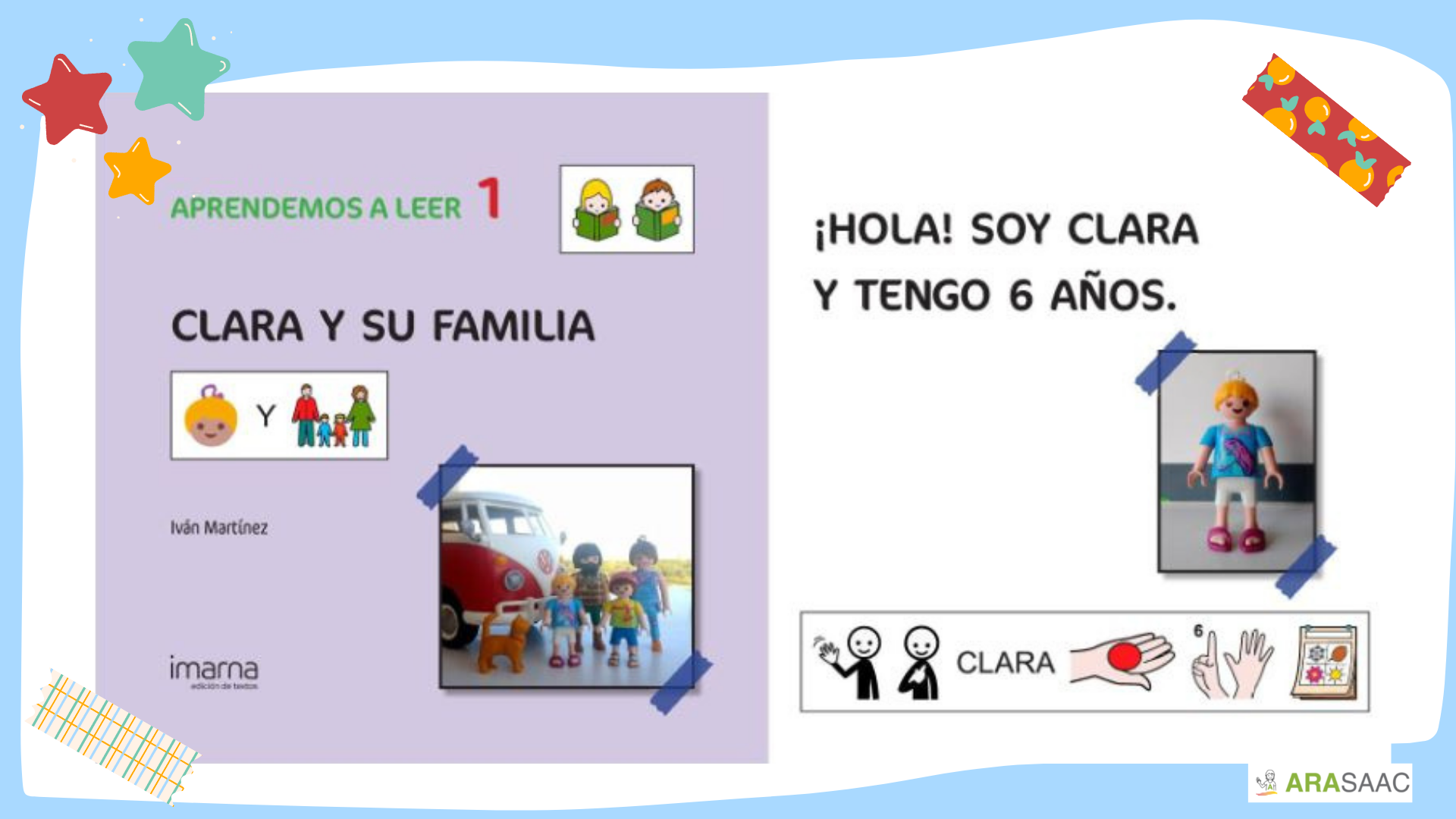 Aprendemos a Leer - Clara y su familia