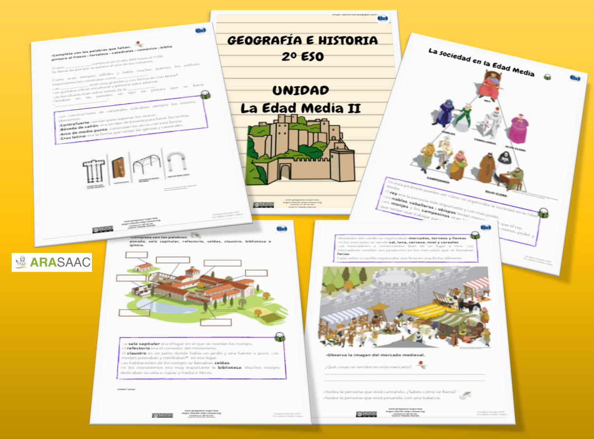 Adaptación Curricular Significativa 2º ESO- Geografía e Historia : LA EDAD MEDIA II