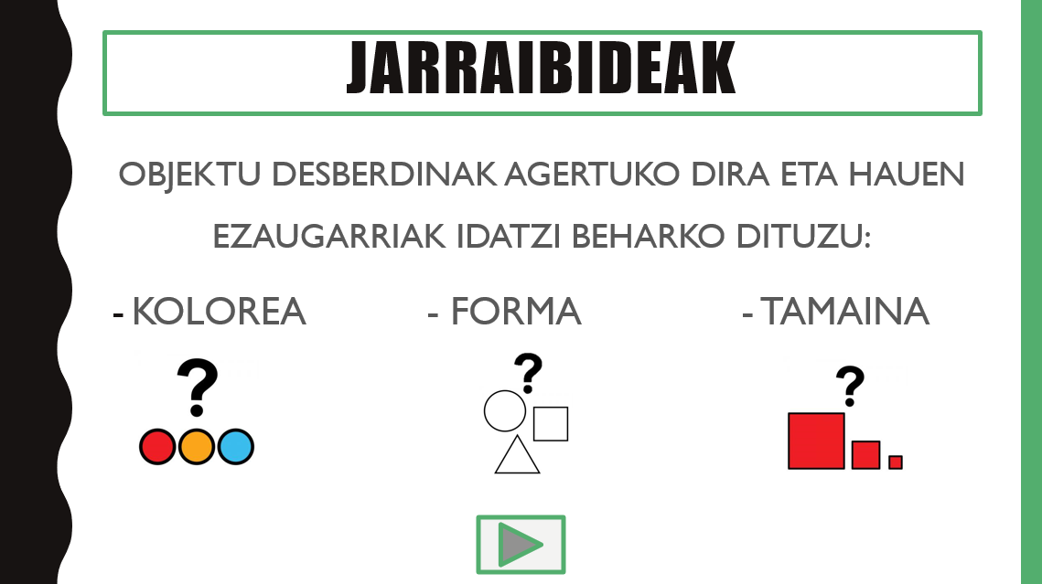 Objektuak deskribatzen