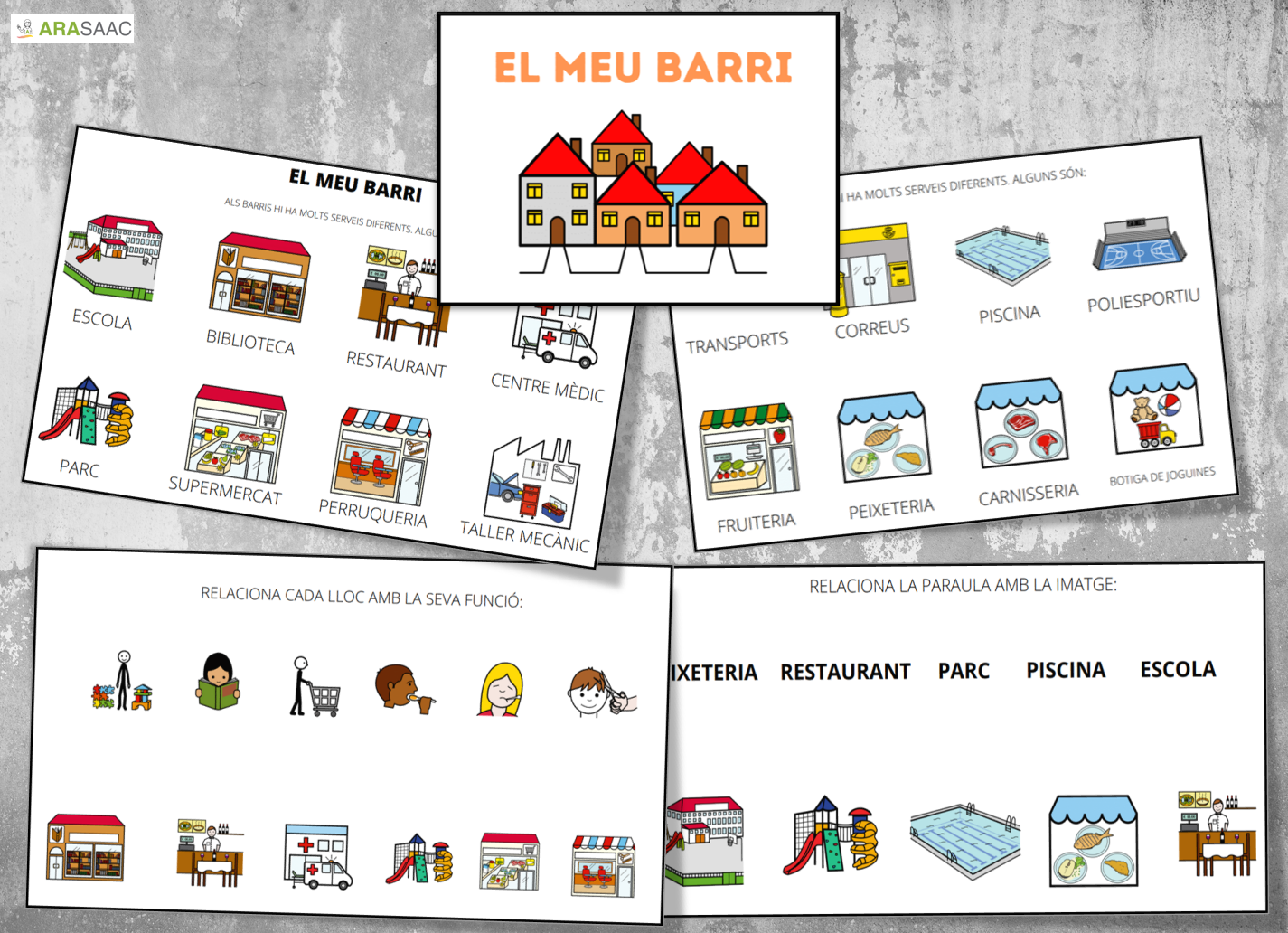 Material TEACCH - El barri