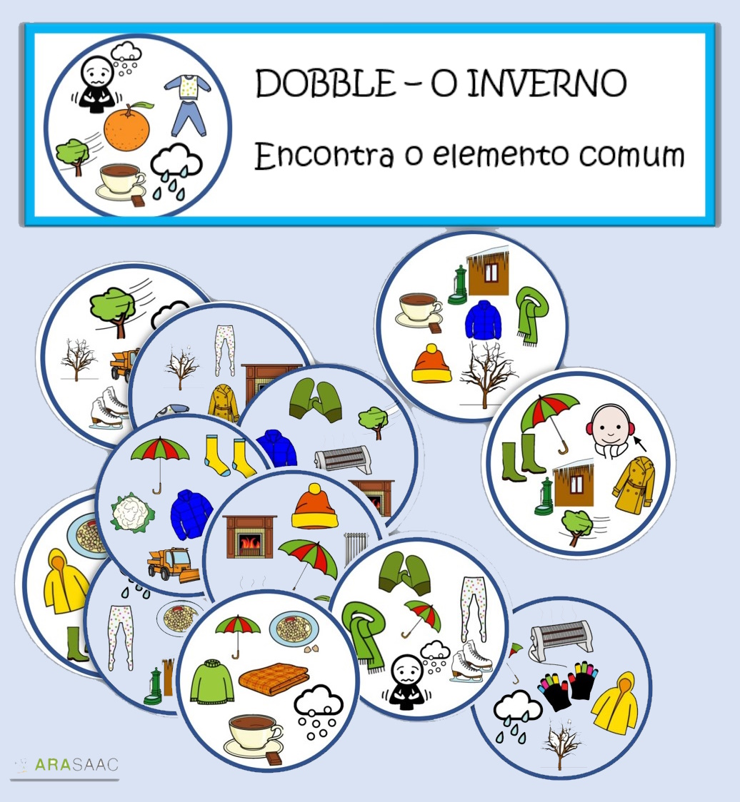 Dobble sobre o Inverno