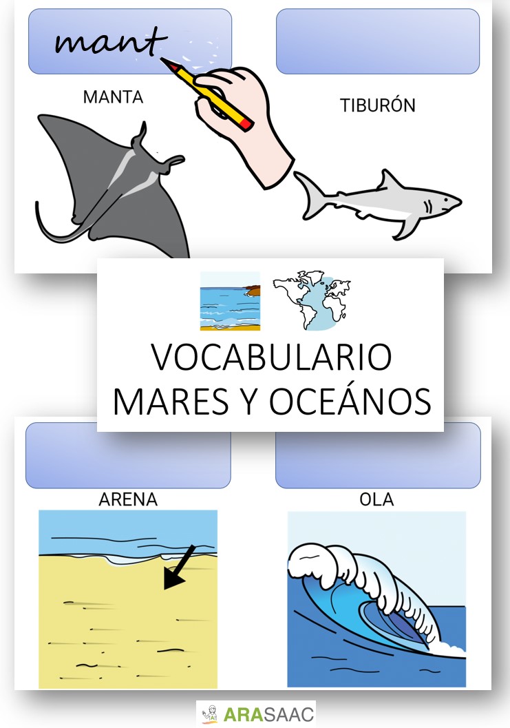 VOCABULARIO SOBRE MARES Y OCEANOS