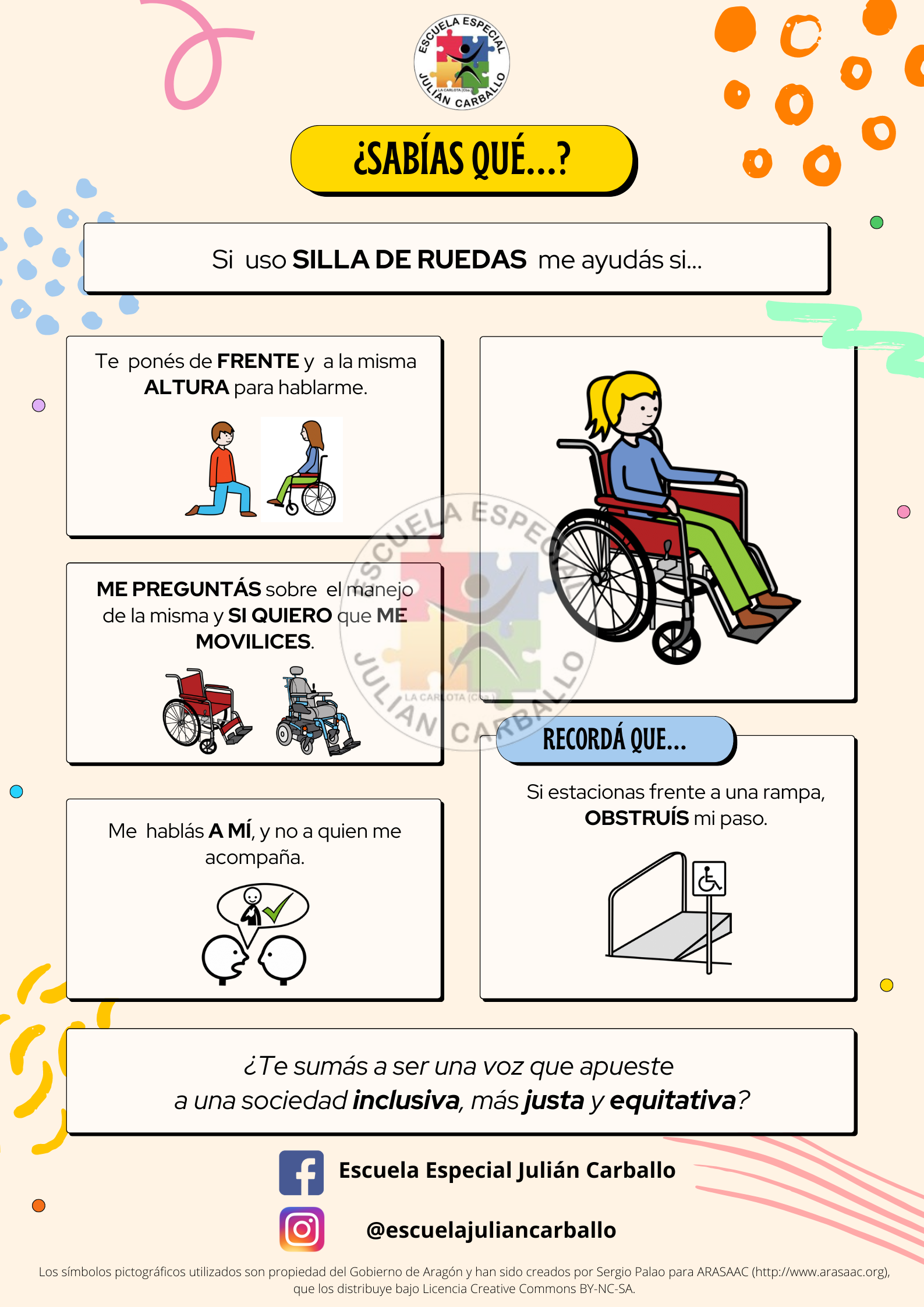 Você sabia que...? Infográficos sobre deficiências