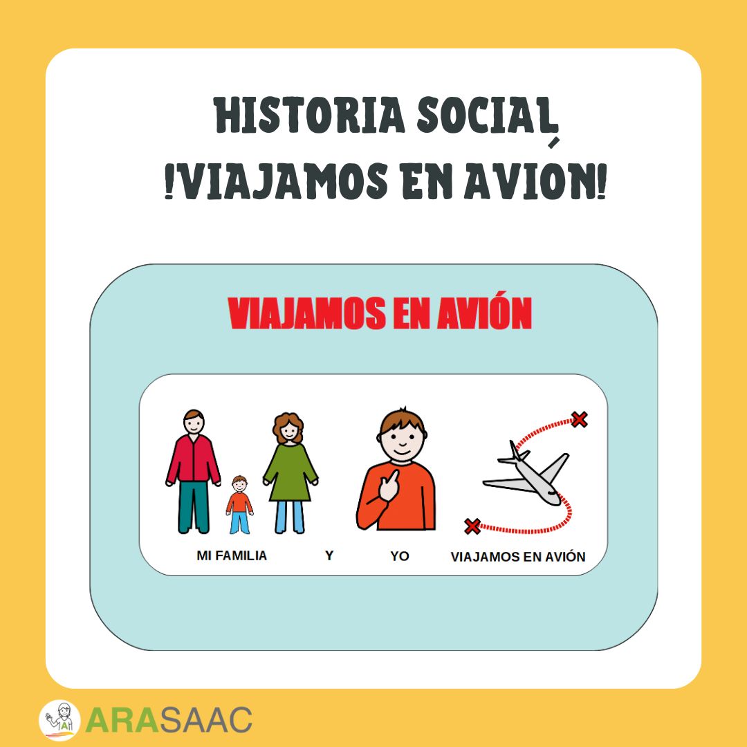 Historia social: Viajamos en avión