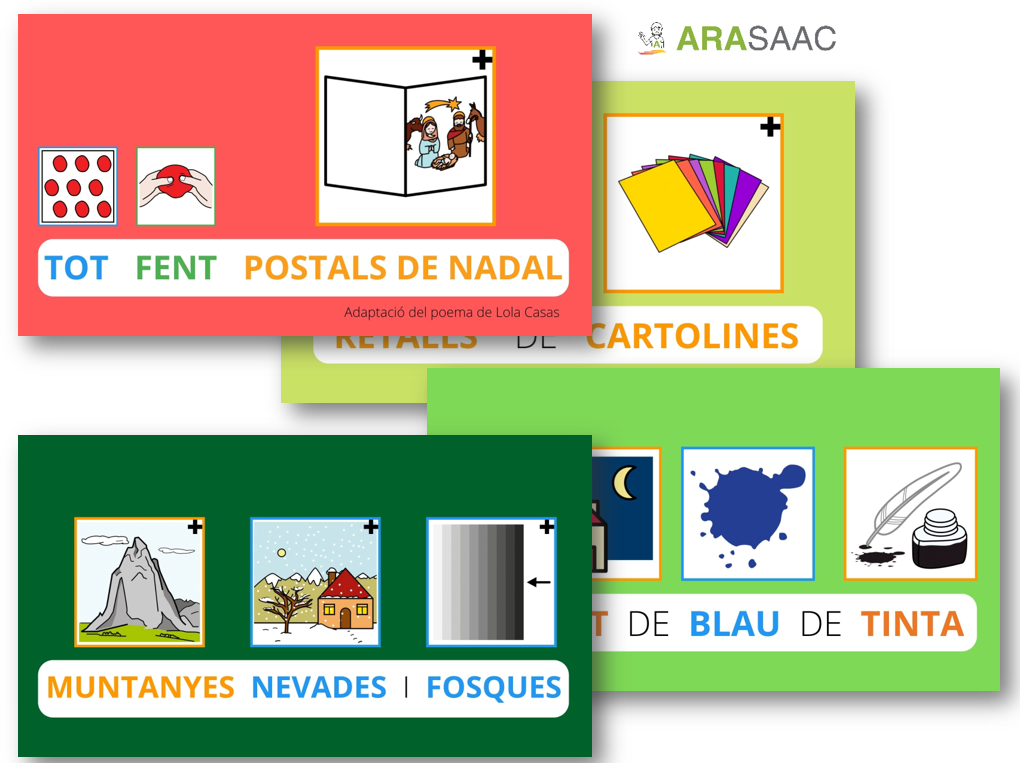 Poema de Nadal - Tot fent postals de Nadal (adaptació del poema de Lola Casas)