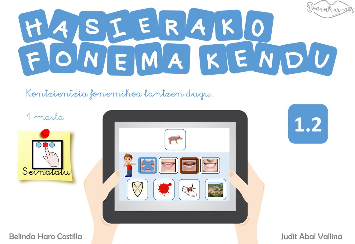 Material interactivo en euskera: Añadir y omitir fonemas(inicial-medio y final) 