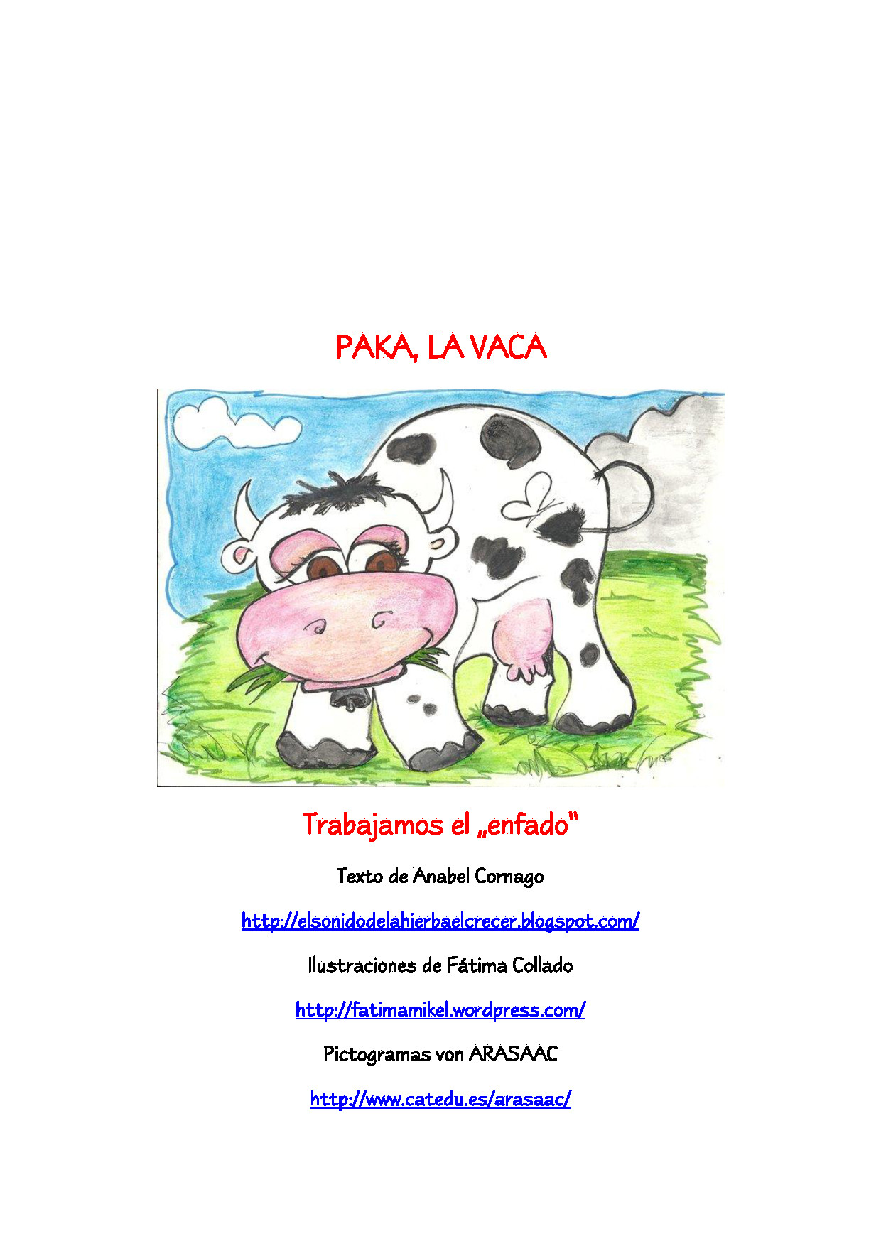 Cuento - Paka, la vaca