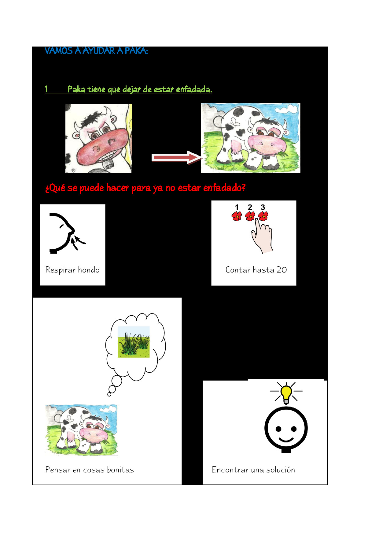 Cuento - Paka, la vaca