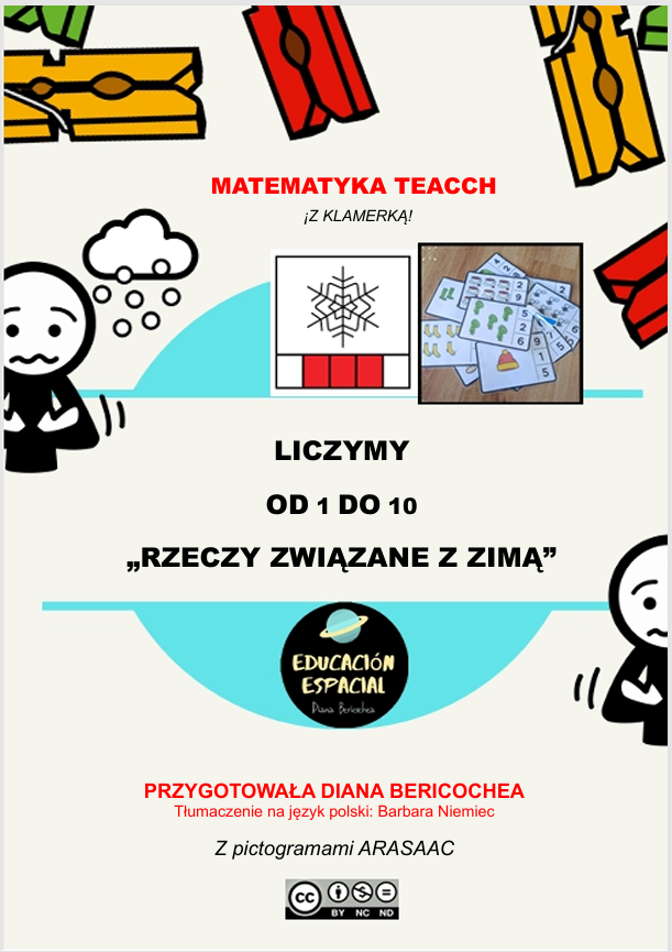 Liczymy od 1 do 10 - Rzeczy związane z zimą