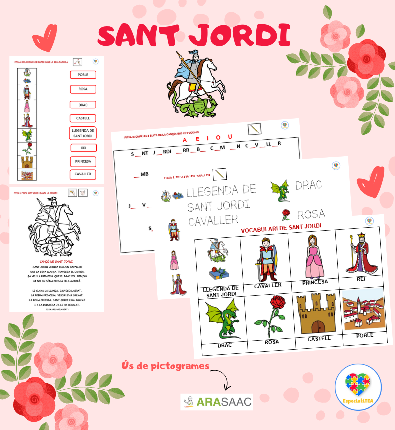 Quadern activitats de Sant Jordi. 