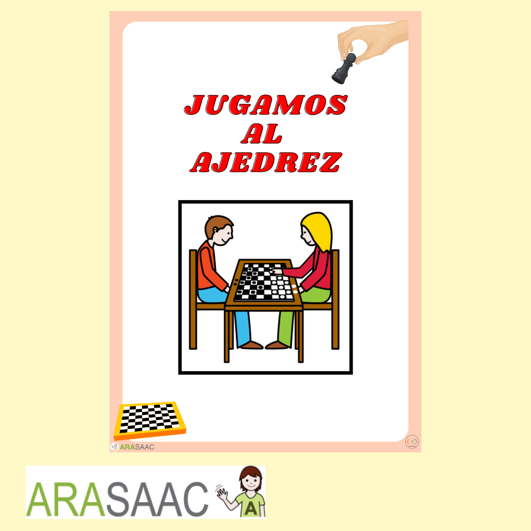 Apoyo visual para jugar el ajedrez