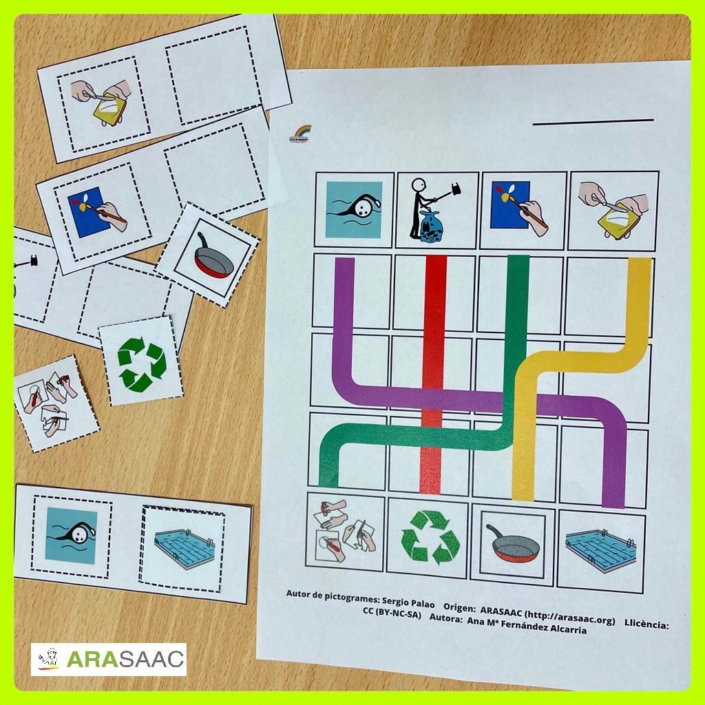 Laberinto y parejas lógicas