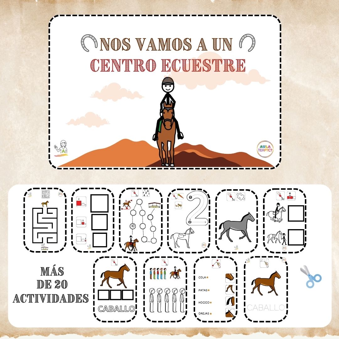 Nos vamos a un centro ecuestre
