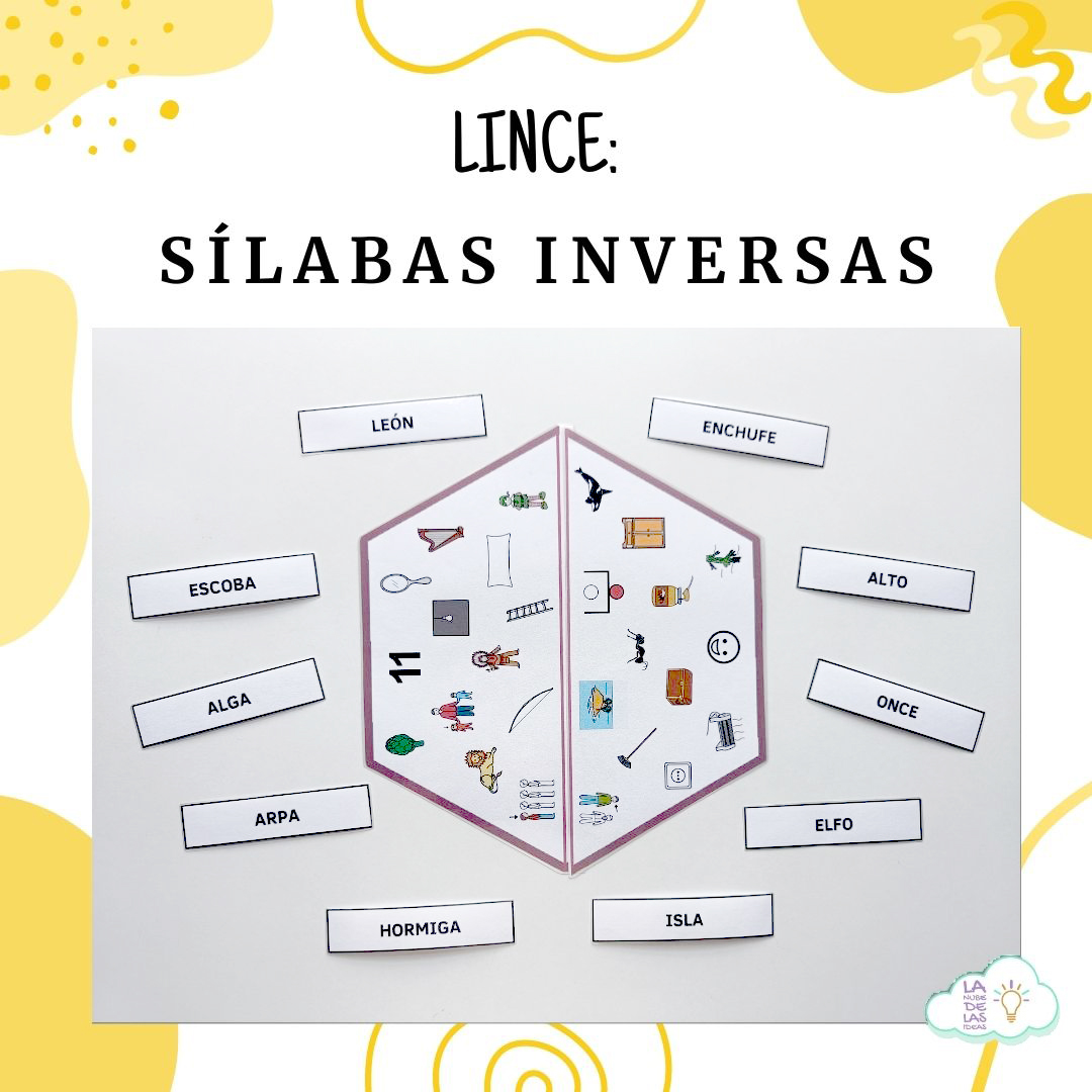 LINCE: SÍLABAS INVERSAS