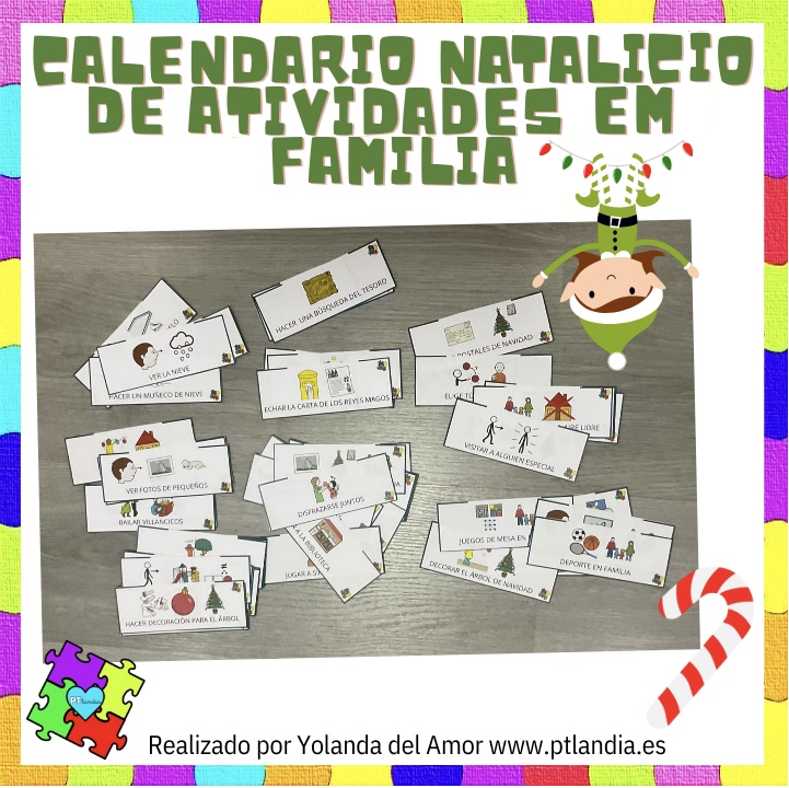 CALENDÁRIO DE ATIVIDADES DE NATAL EM FAMÍLIA