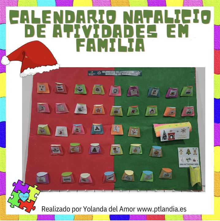 CALENDÁRIO DE ATIVIDADES DE NATAL EM FAMÍLIA