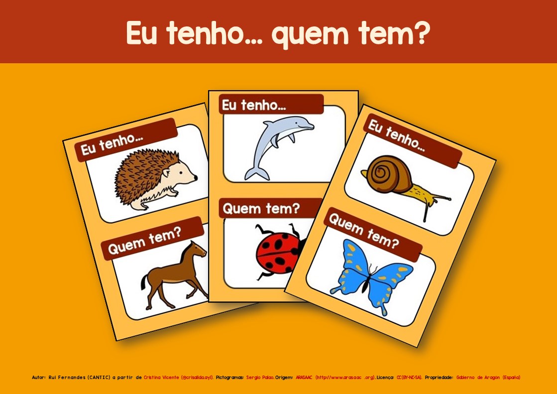 Eu tenho… quem tem... animais?