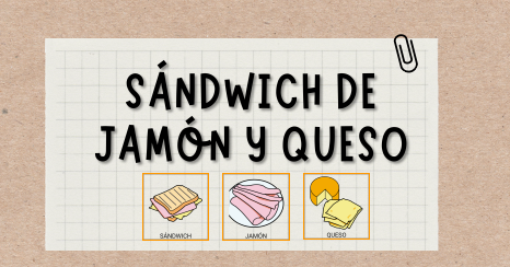 Receta de sándwich de jamón y queso (sin gluten)