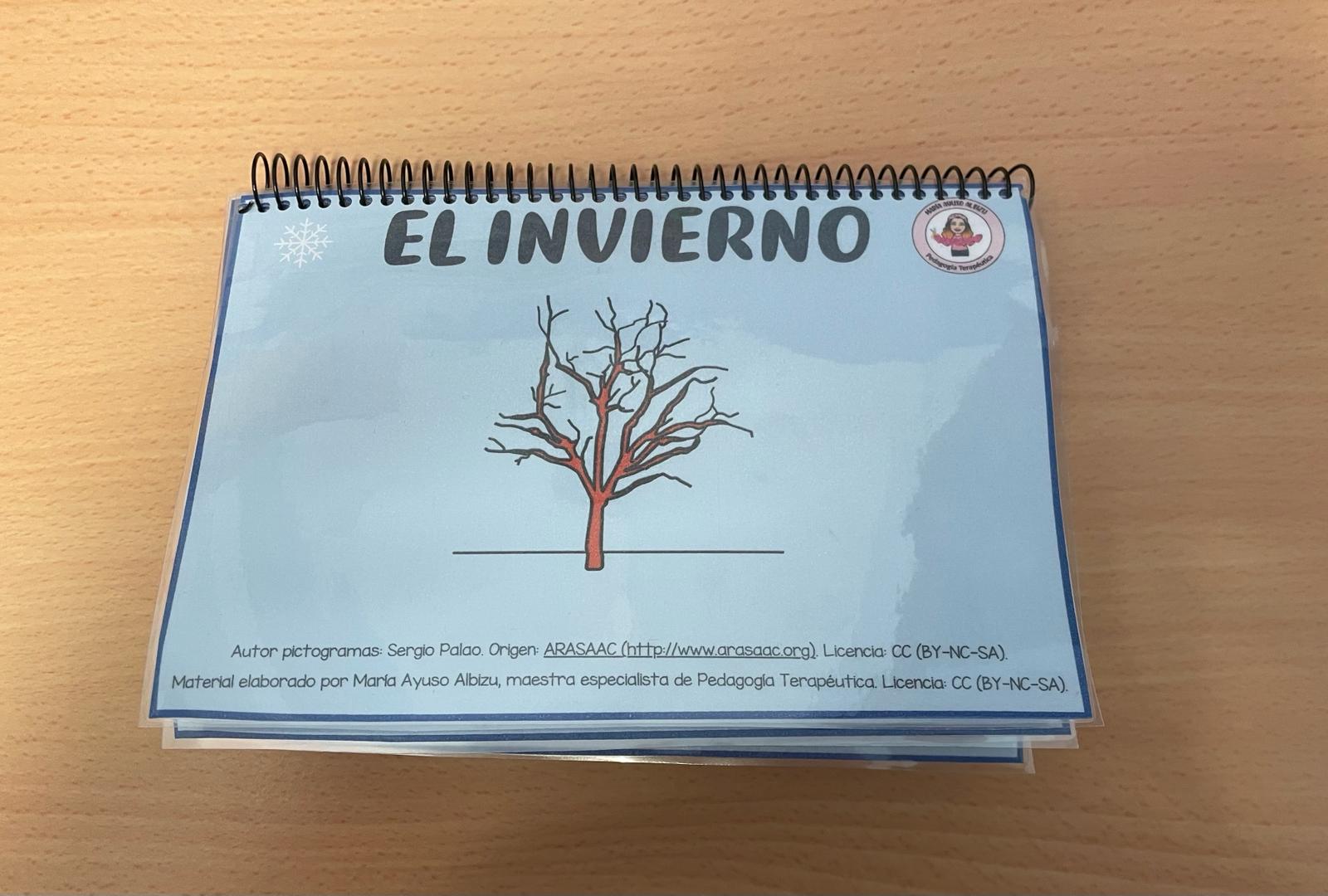 Cuaderno TEACCH: El invierno