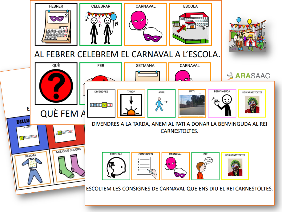 Plafó anticipació setmana Carnestoltes