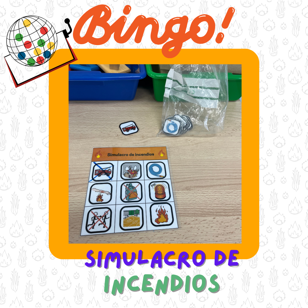 Bingo simulacro de incendios