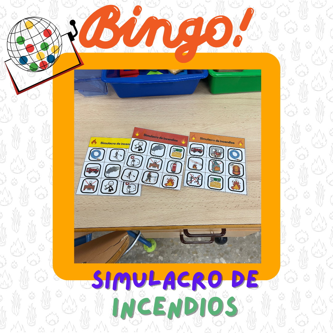 Bingo simulacro de incendios