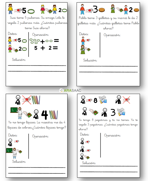 ADAPTACÓ DE PROBLEMES AMB SUPORTS VISUALS