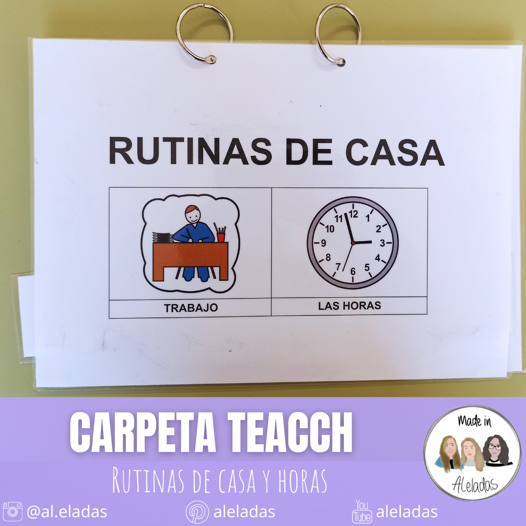 Carpeta TEACCH: Rutinas.