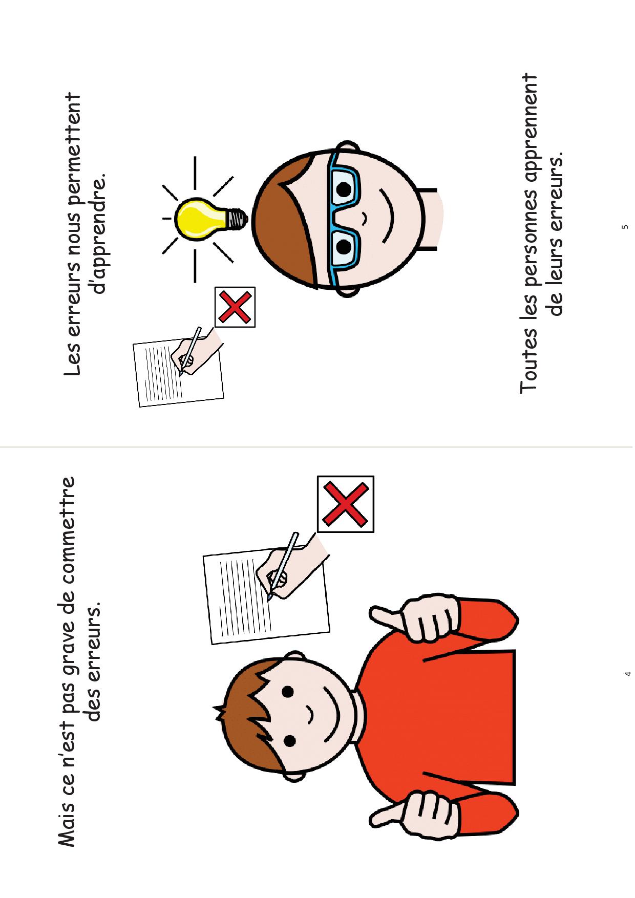 C'est bien de commettre des erreures