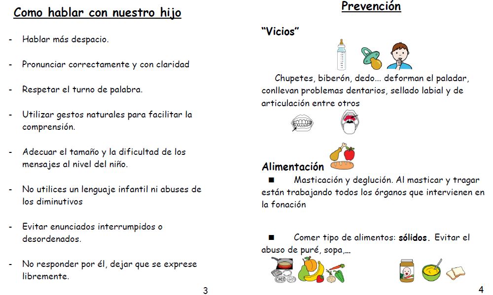 Orientaciones para la estimulación del lenguaje infantil
