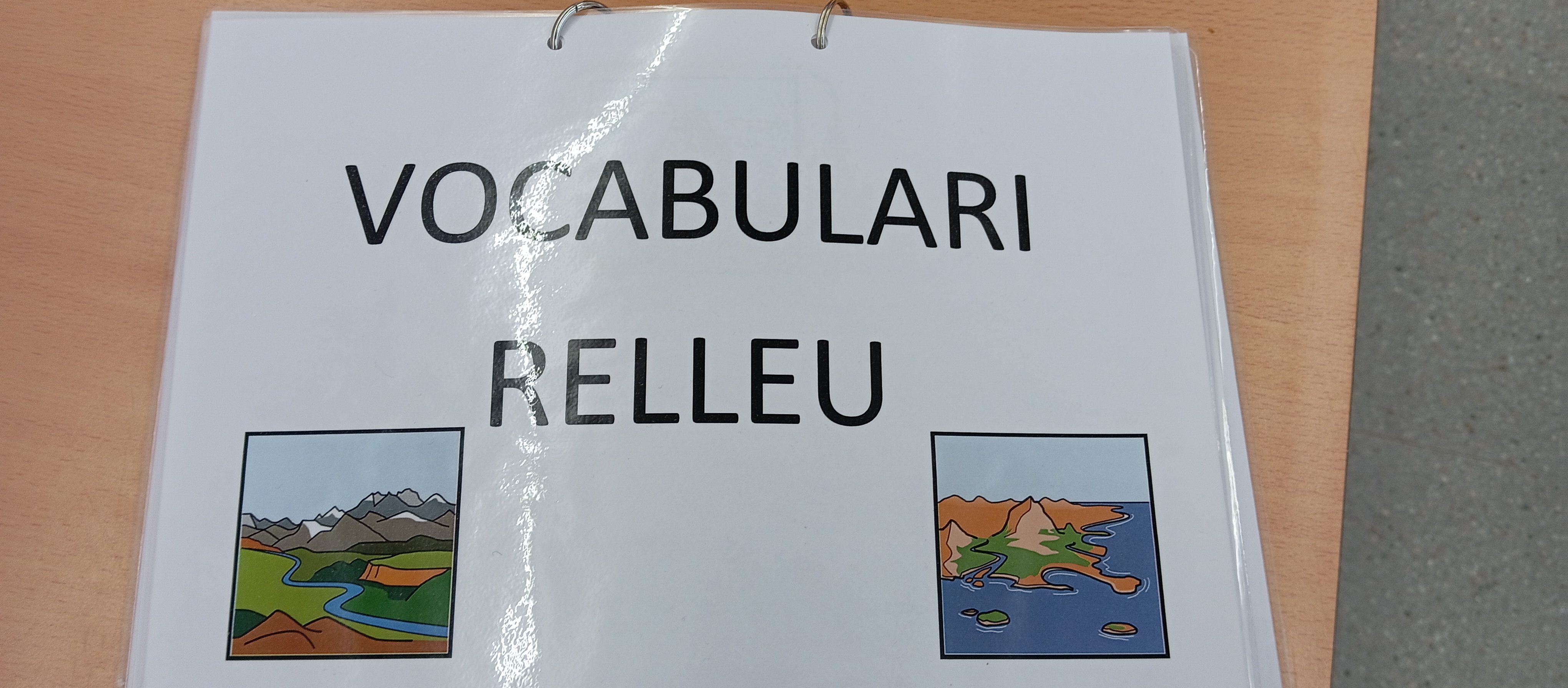 Quadern lectoescriptura:EL RELLEU