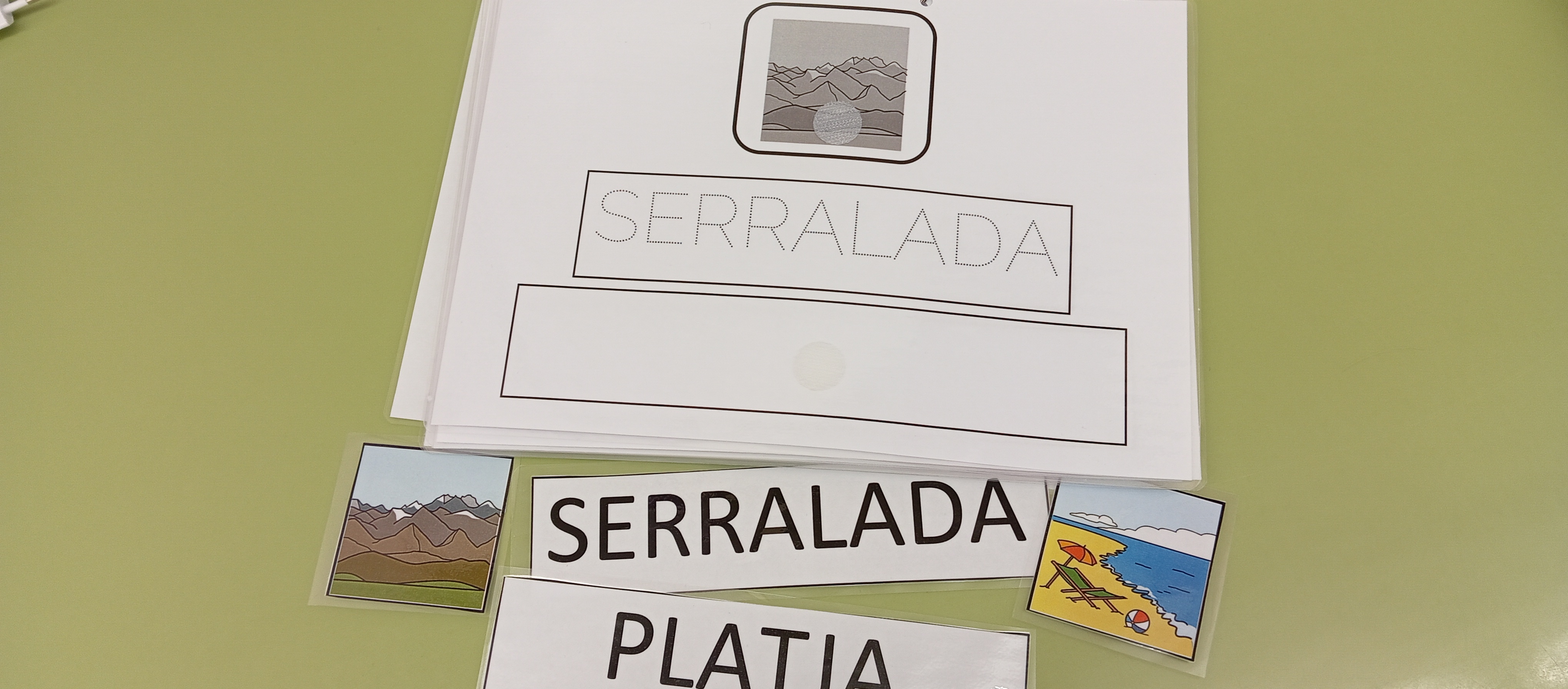 Quadern lectoescriptura:EL RELLEU