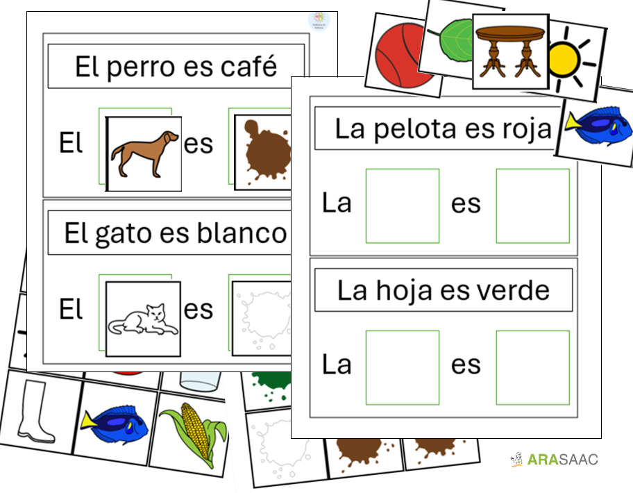 Frases lectoescritura - comprensión nivel inicial