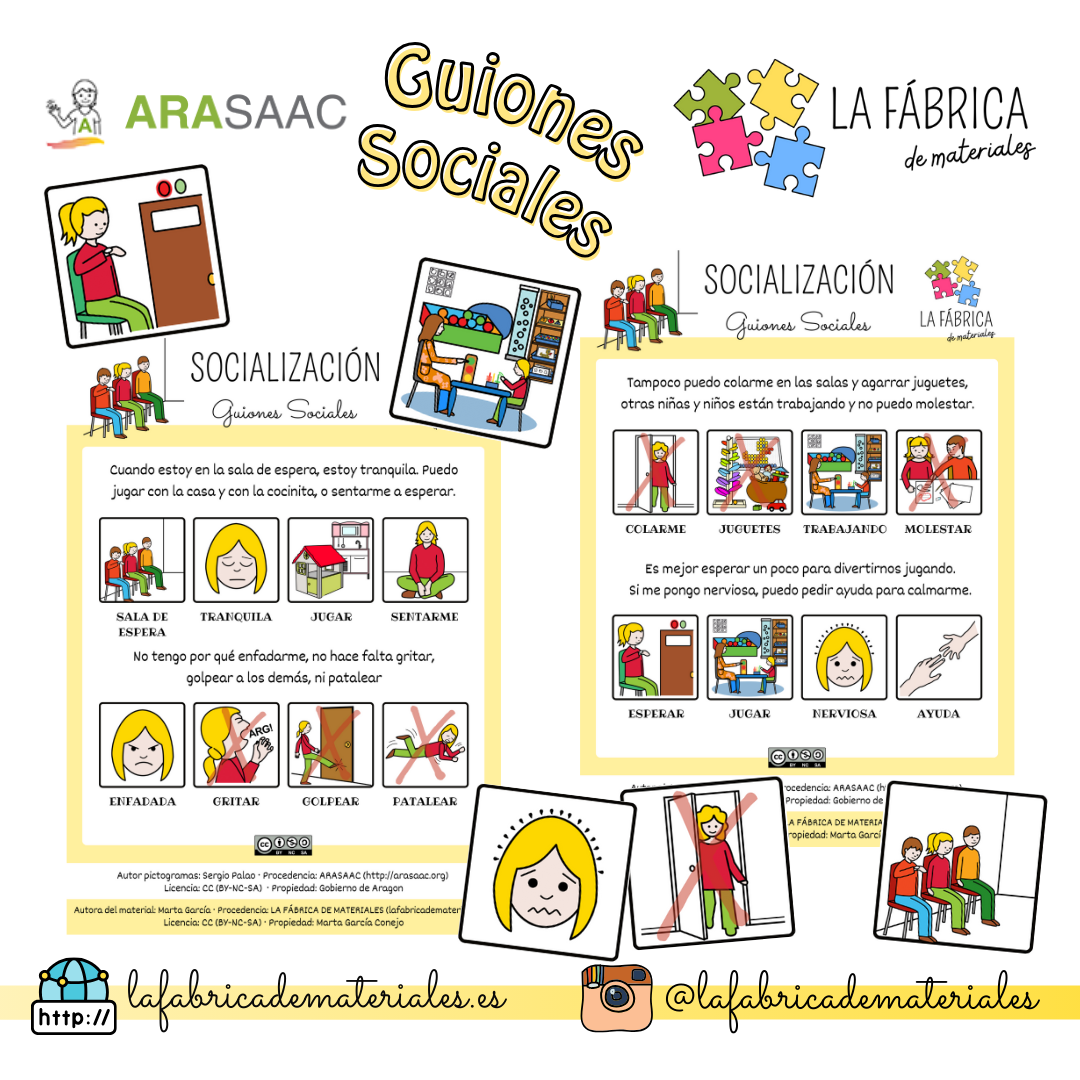 Guion social: Sala de espera. 